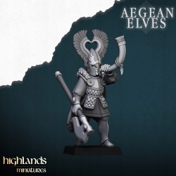 Nemean Lions x7 + command group - Bigusson - Highlands Miniatures