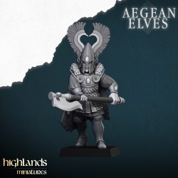 Nemean Lions x7 + command group - Bigusson - Highlands Miniatures