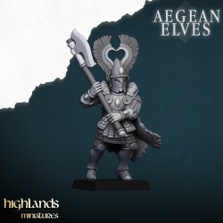Nemean Lions x7 + command group - Bigusson - Highlands Miniatures