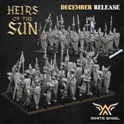 Guard of Light with Harpoons x 10 - Bigusson - Druk 3D - White Angels