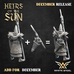 Guard of Light with Harpoons x 10 - Bigusson - Druk 3D - White Angels
