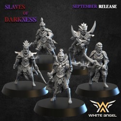 BLACK SEA CORSAIRS x 5 - Bigusson - Druk 3D - White Angels