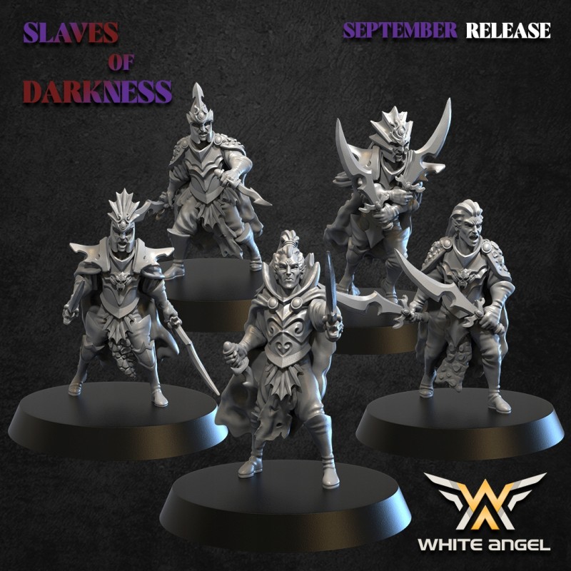 BLACK SEA CORSAIRS x 5 - Bigusson - Druk 3D - White Angels BLACK SEA CORSAIRS x 5 - Bigusson - Druk 3D - White Angels