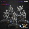 BLACK SEA CORSAIRS x 5 - Bigusson - Druk 3D - White Angels