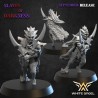 BLACK SEA CORSAIRS x 5 - Bigusson - Druk 3D - White Angels