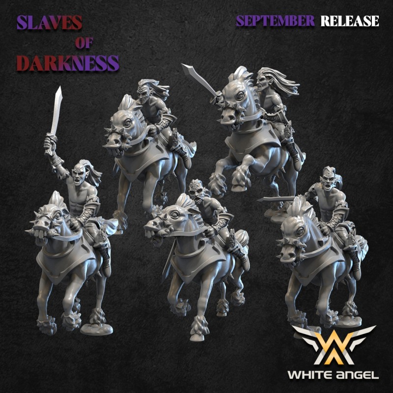 LOST SOULS x 5 - Bigusson - Druk 3D - White Angels