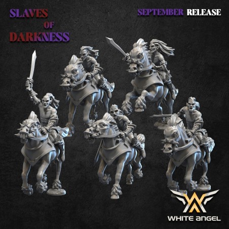 LOST SOULS x 5 - Bigusson - Druk 3D - White Angels