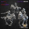 LOST SOULS x 5 - Bigusson - Druk 3D - White Angels