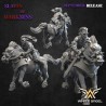 LOST SOULS x 5 - Bigusson - Druk 3D - White Angels