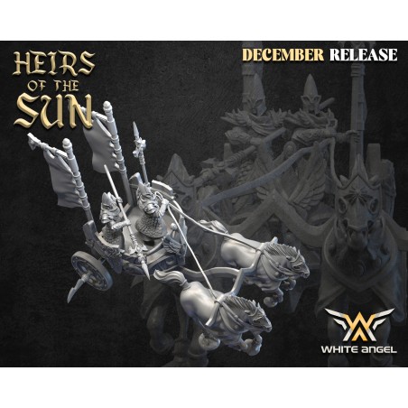 CHARIOT OF LIGHT - Bigusson - Druk 3D - White Angels
