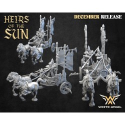 CHARIOT OF LIGHT - Bigusson - Druk 3D - White Angels