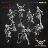 BLOOD DRINKERS x 5 - Bigusson - Druk 3D - White Angels