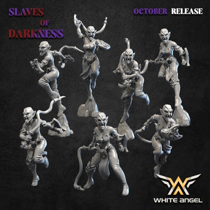 BLOOD DRINKERS x 10 - Bigusson - Druk 3D - White Angels BLOOD DRINKERS x 10 - Bigusson - Druk 3D - White Angels