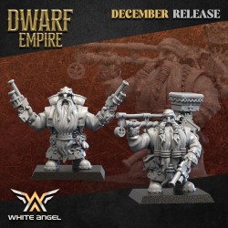 DWARF ENGINEER - Bigusson - Druk 3D - White Angels